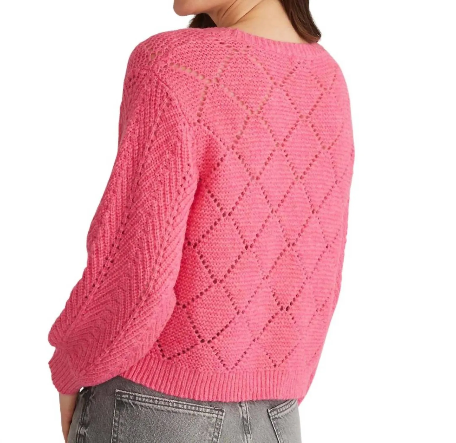 525 America - Kelsey Pointelle Sweater