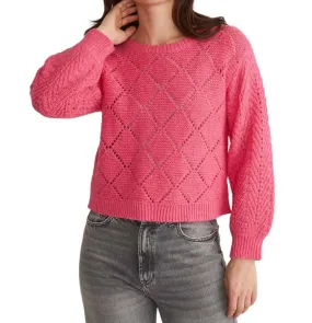 525 America - Kelsey Pointelle Sweater