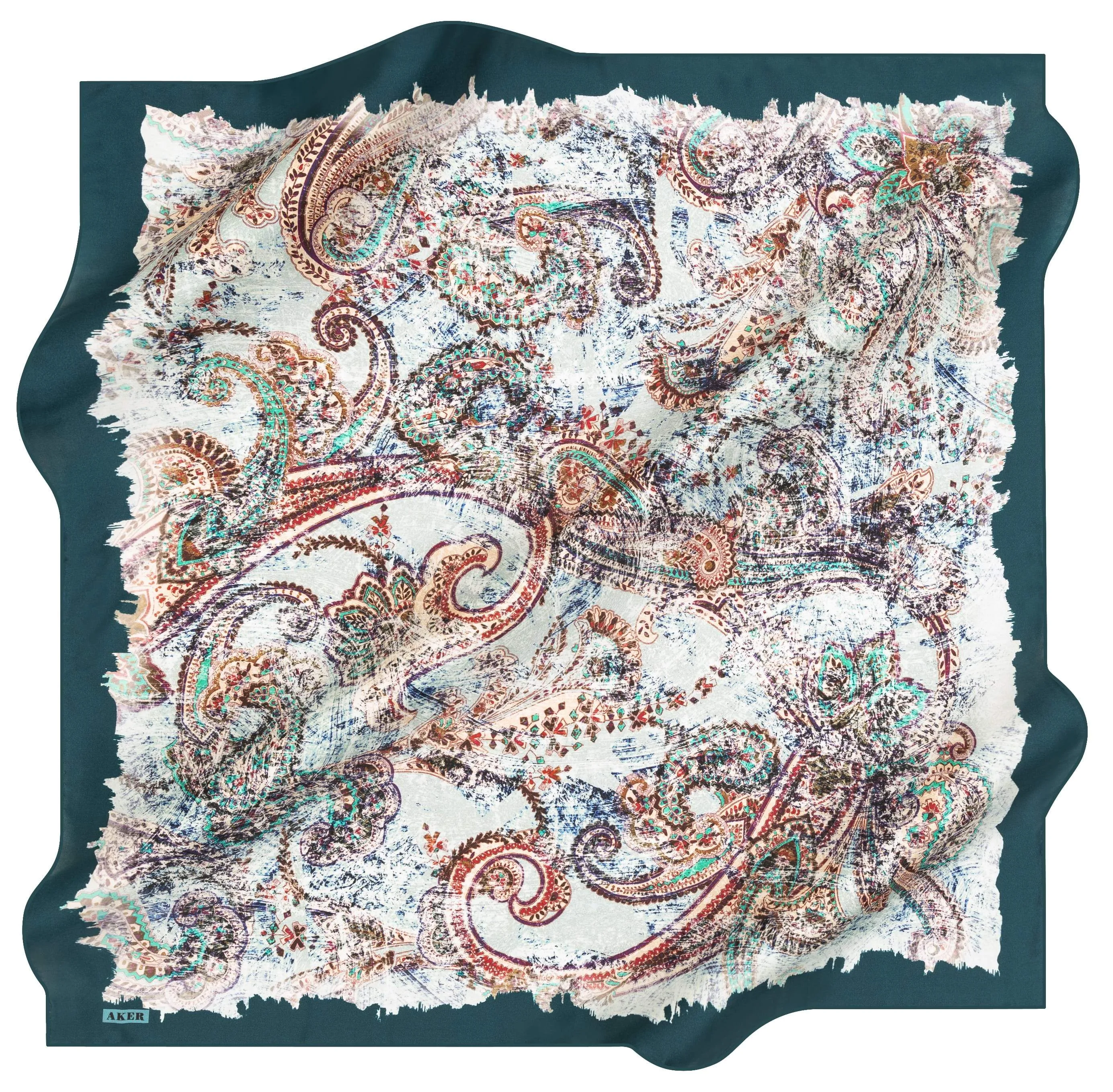 Aker Paisley Women Silk Scarf No. 53