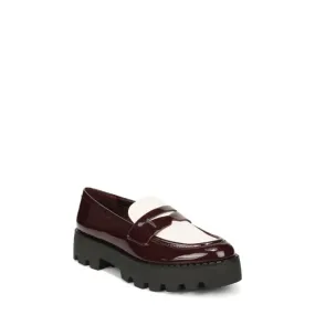 Balin Cordovan Patent Franco Sarto Loafer Flats