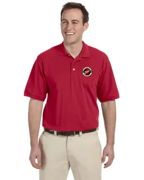 BCA Buick Club of Central Indiana cotton blend  polo