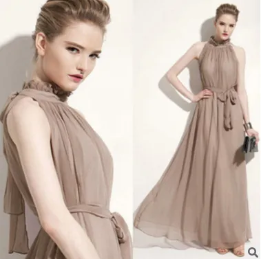 Bohemian Sleeveless Maxi Dress