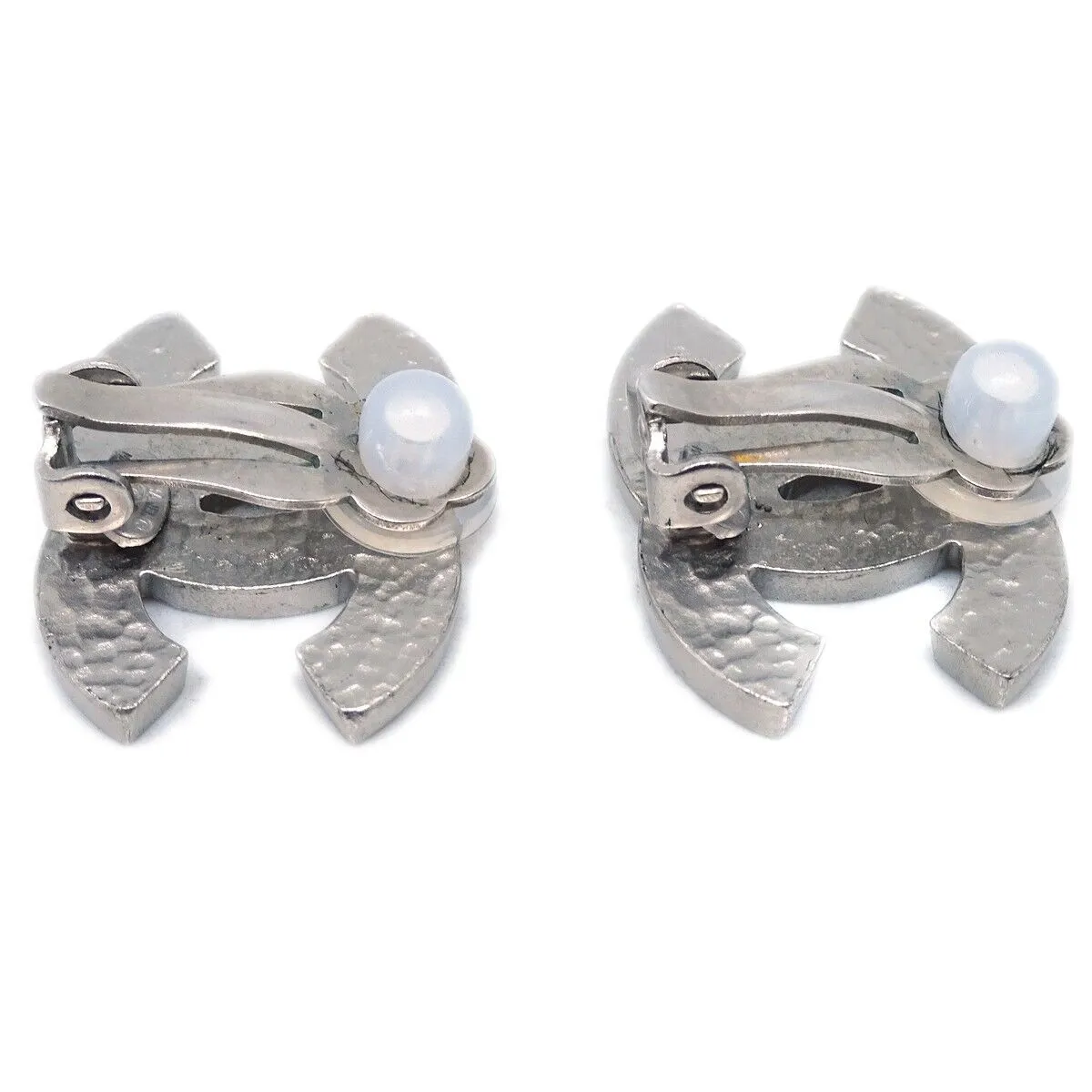 Chanel Cc Earrings Clip-On Multicolor