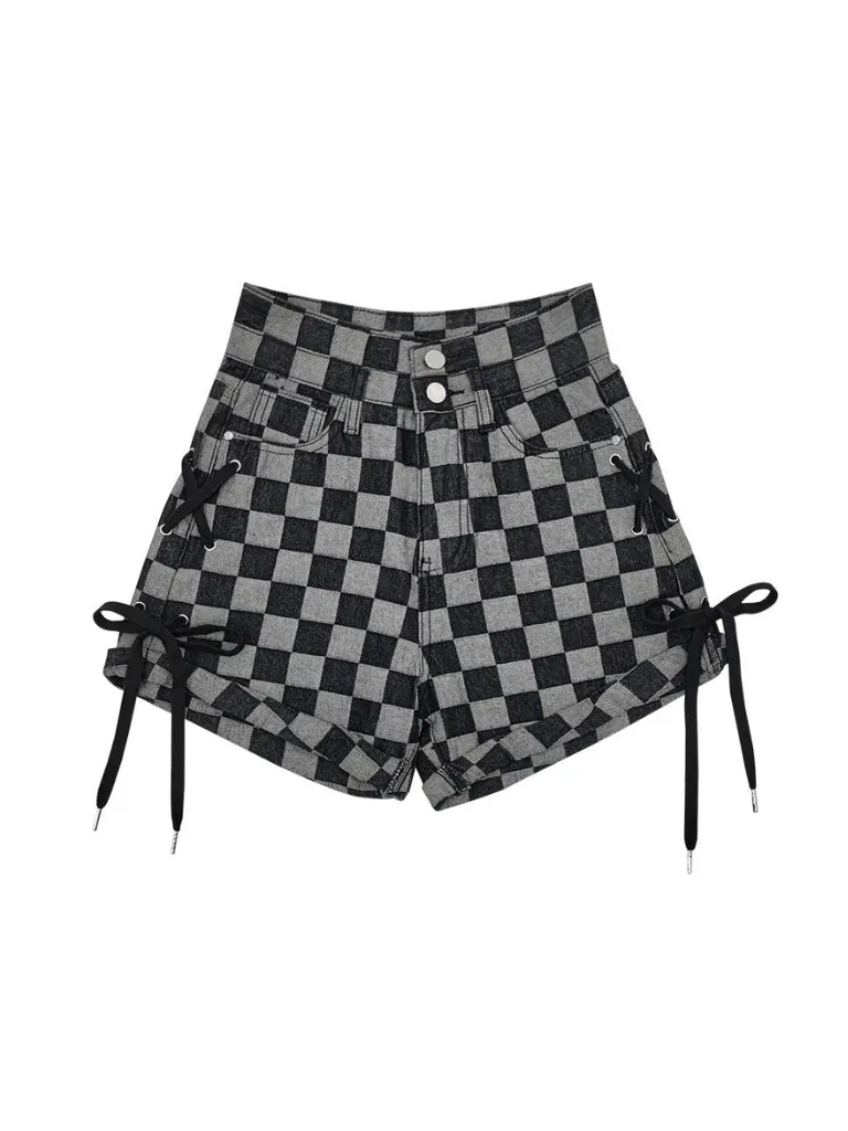 Checker Block Shorts
