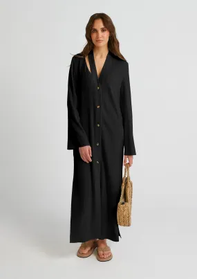Chic Elegant Kaftan (Black)