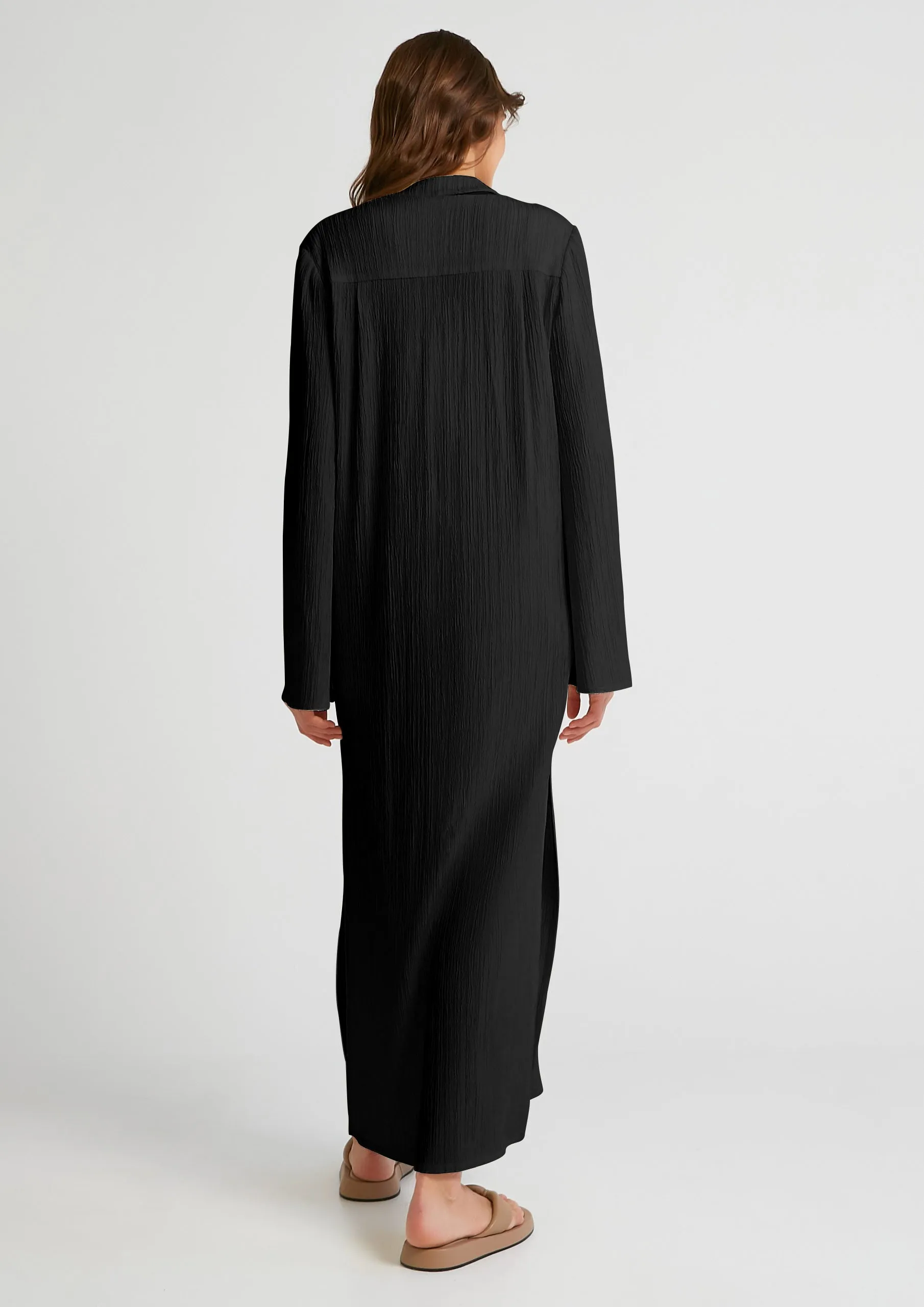 Chic Elegant Kaftan (Black)