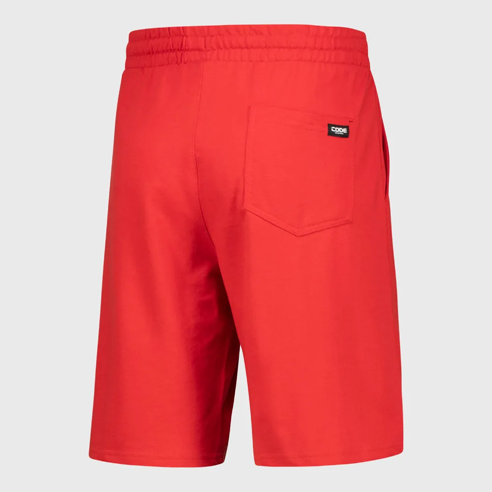 Code Mens Knit Jog Short Red/Black _ 182614 _ Red