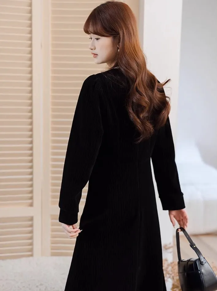 Dress Retro Chic French Style College
