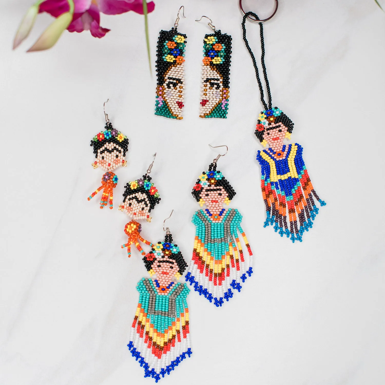 Frida Beaded Earrings
