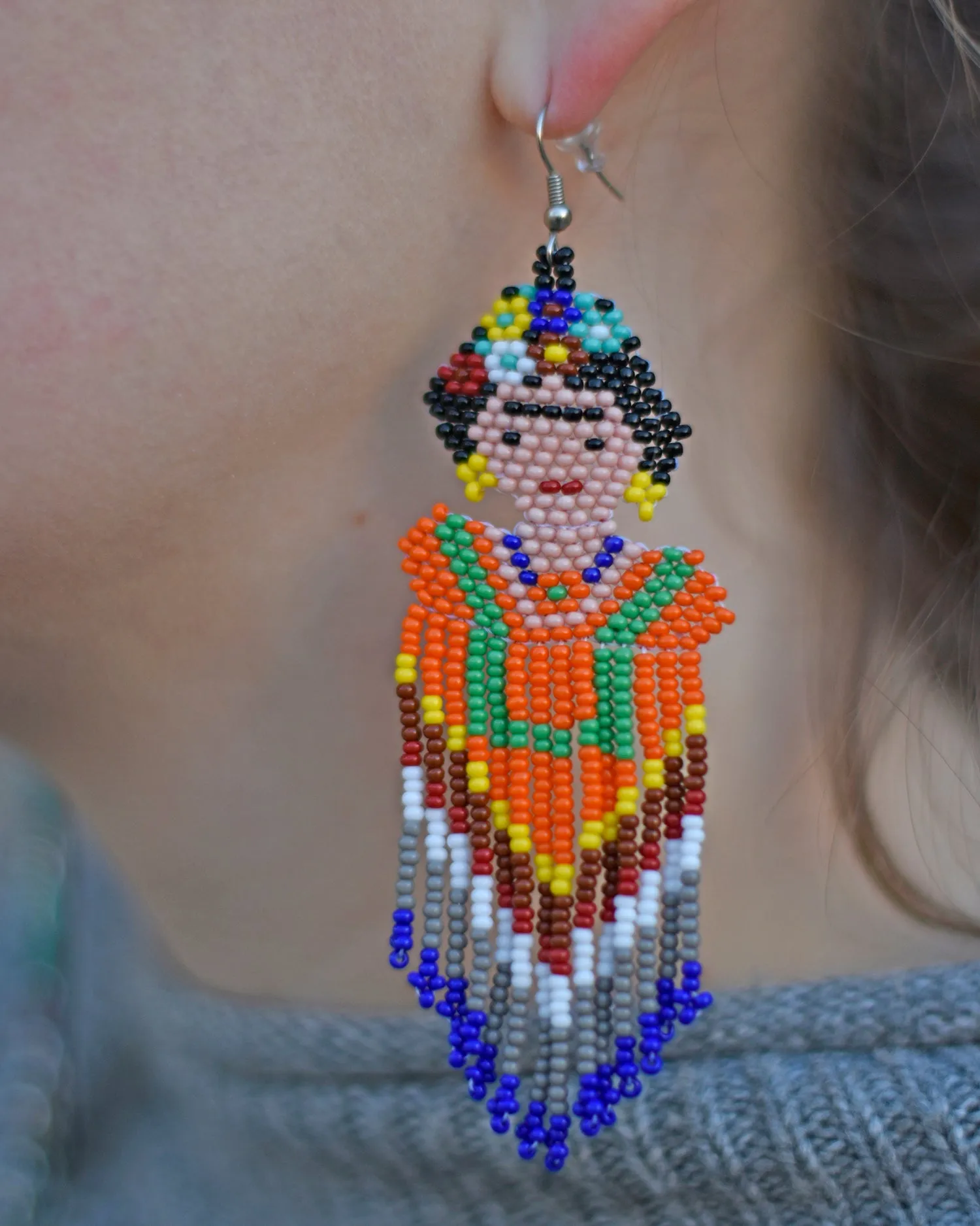 Frida Beaded Earrings