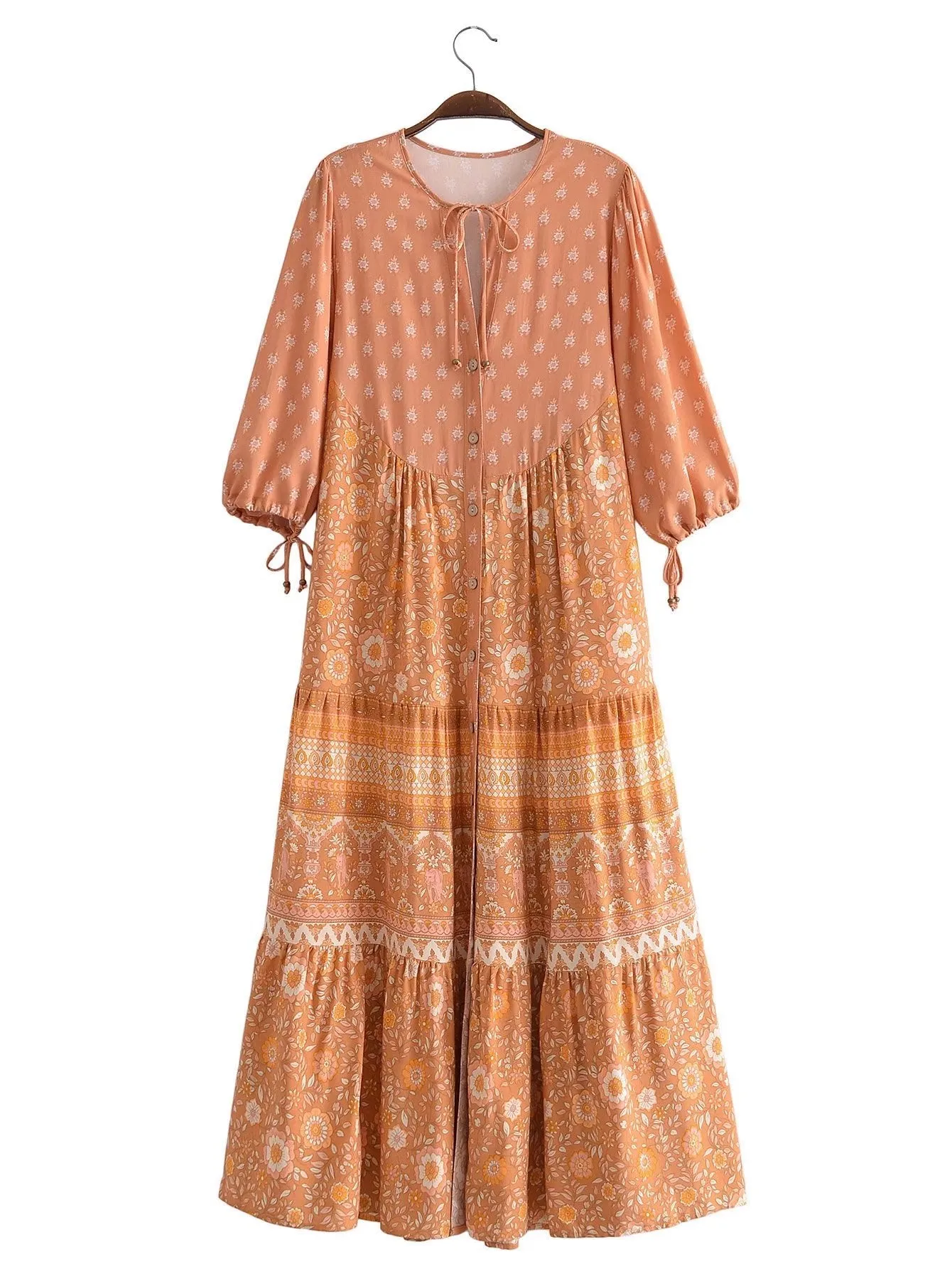 Gown Dress, Boho Maxi Dress, Loose Dress,  Alyssa kamal