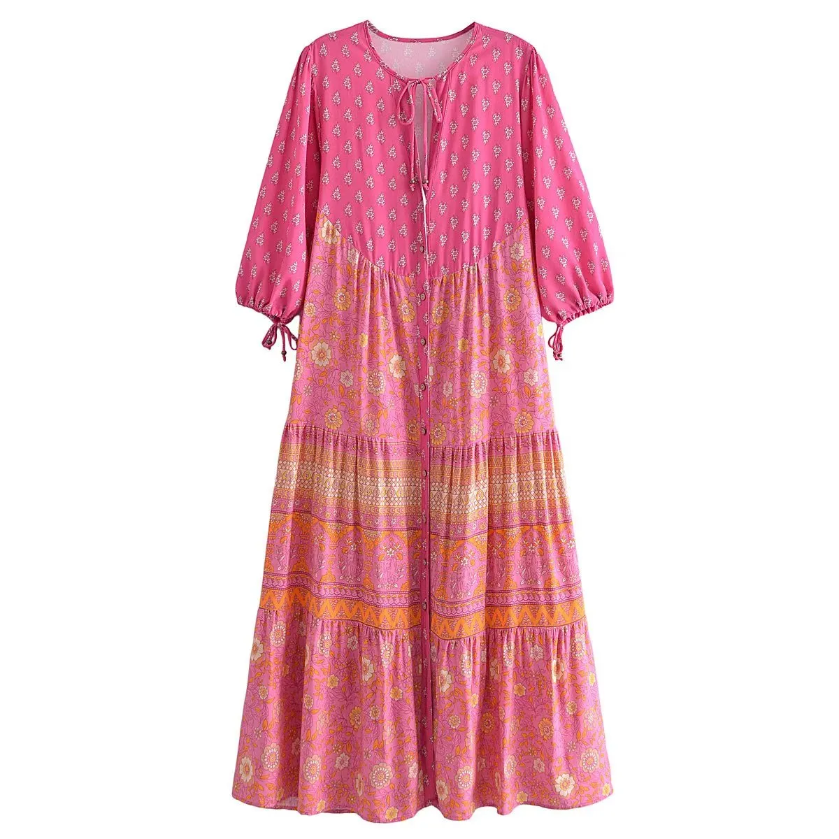 Gown Dress, Boho Maxi Dress, Loose Dress,  Alyssa kamal