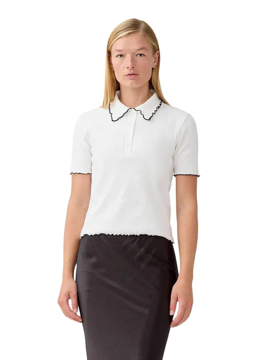 MagdaloneMD polo - Soft White