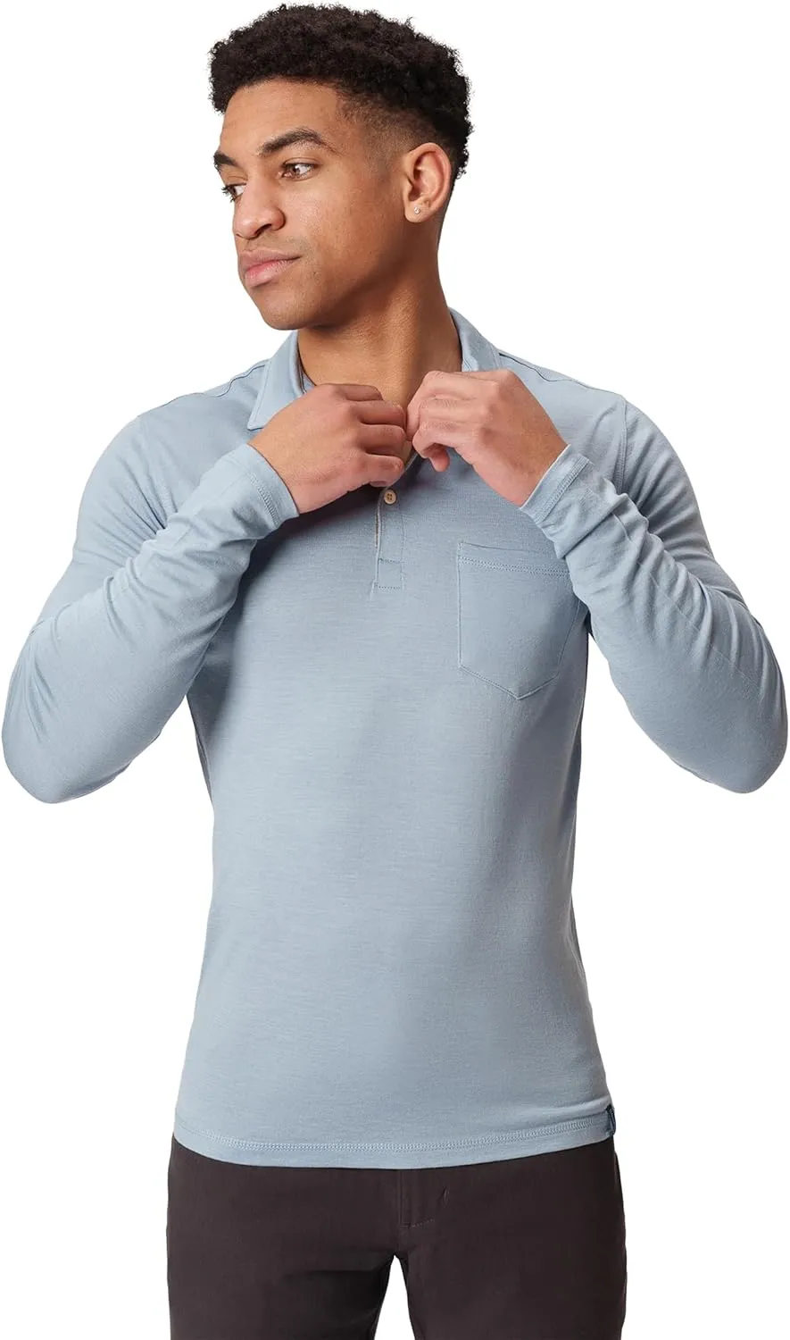 Men's Merino Polo by Woolly | RWS Certified | Super Soft, Classic Style, Seattle Designed