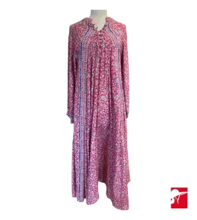 Natalie Martin silk Fiore maxi dress size XS