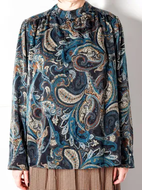 Nissa Paisley Patterned Passion Blouse