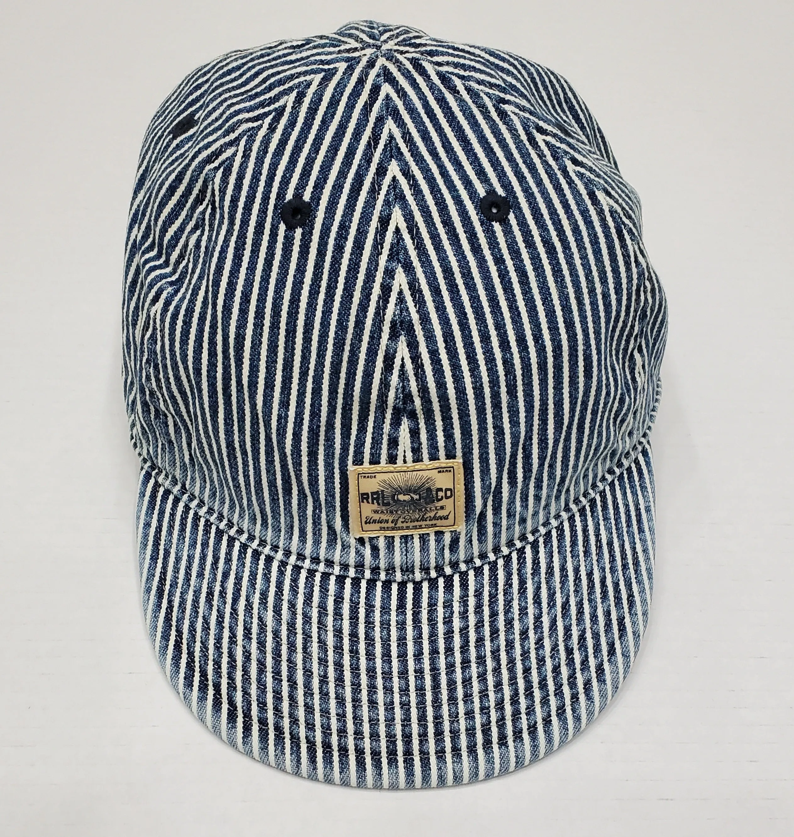 Nwt Double RRL Fitted Soft Brim Denim Hat