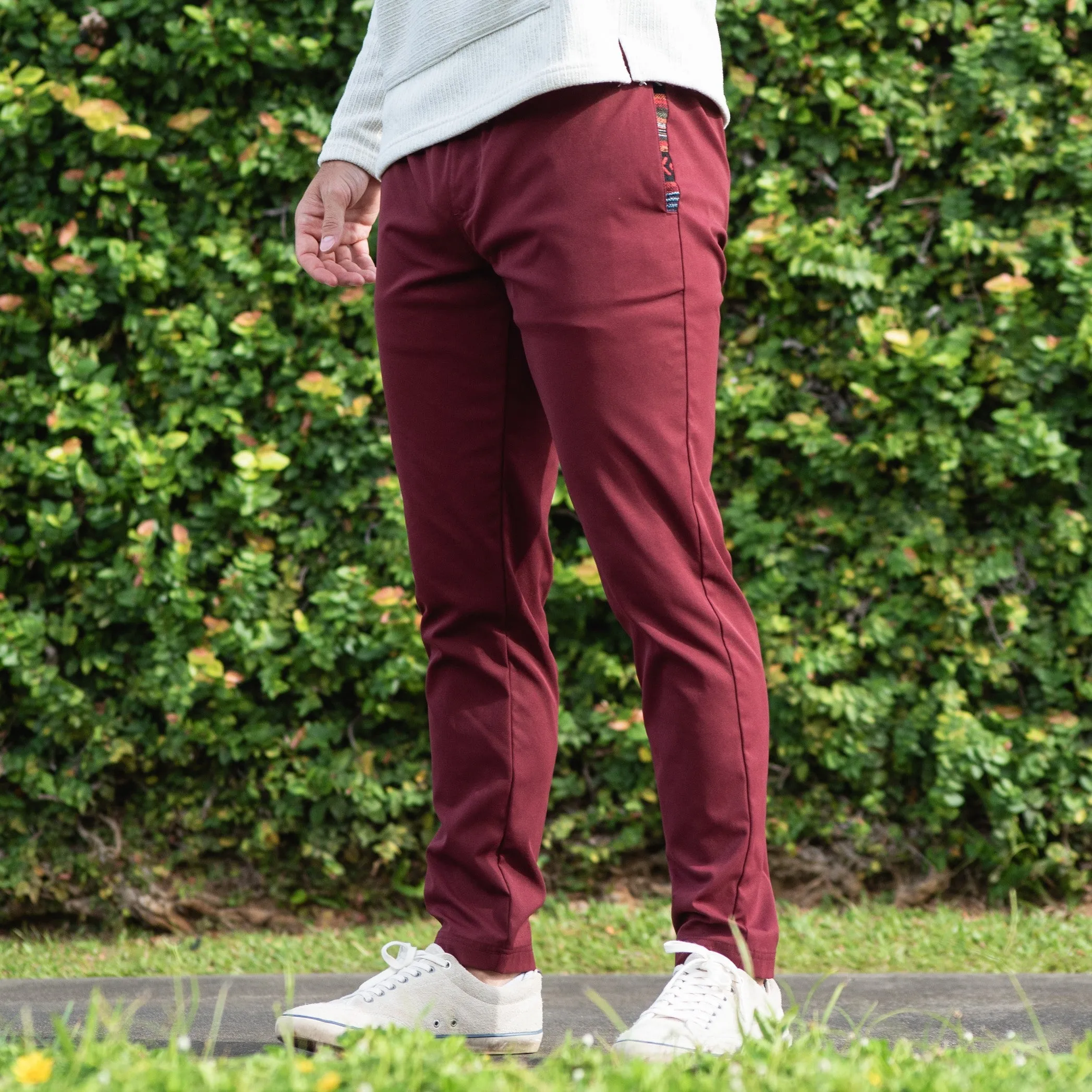 Sapien Pant (Casual Stretch) - Merlot