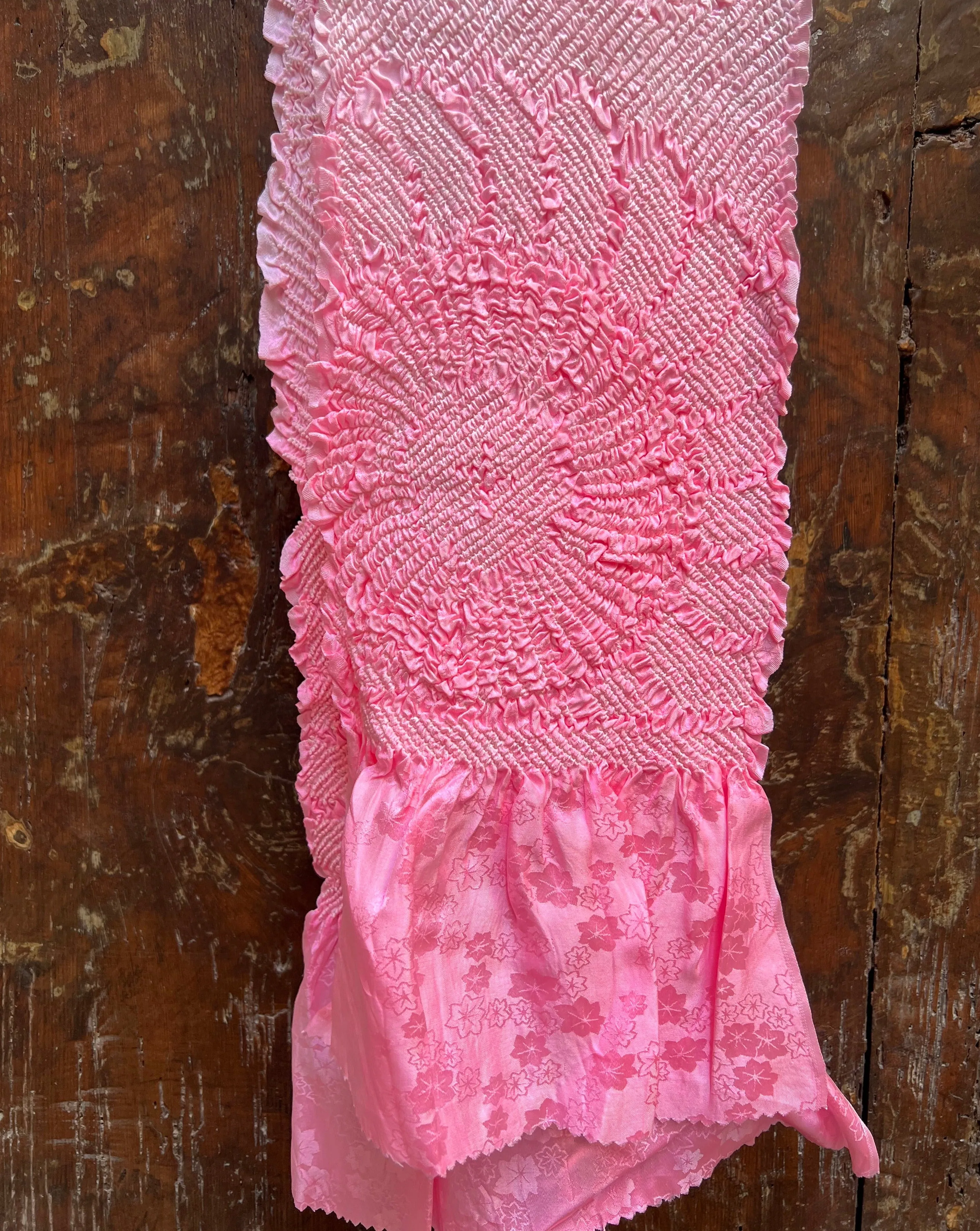 SILK OBIAGE / SCARF・ BUBBLE GUM バブルガム