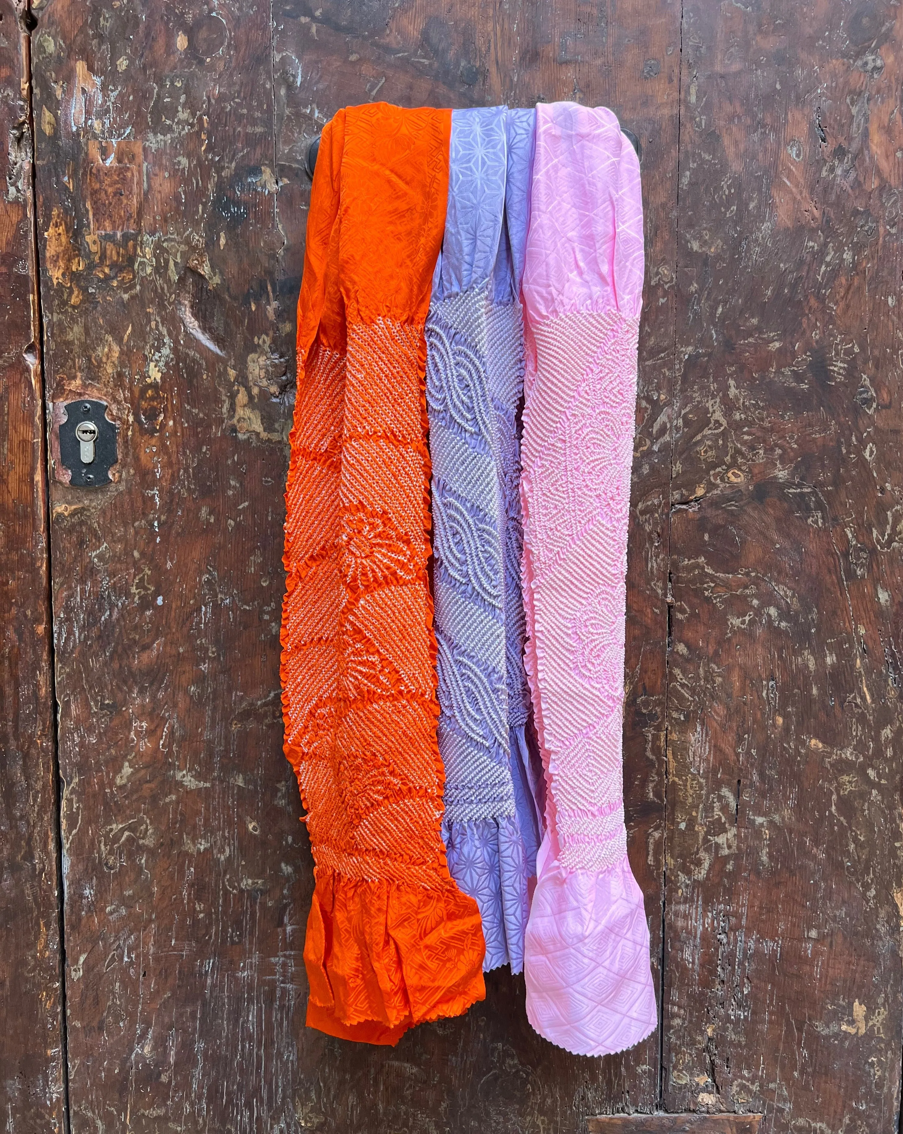 SILK OBIAGE / SCARF・YŪHI 夕日