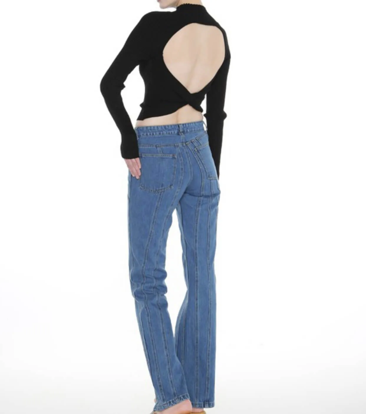 The Gabriella Top: Twisted Open Back Top