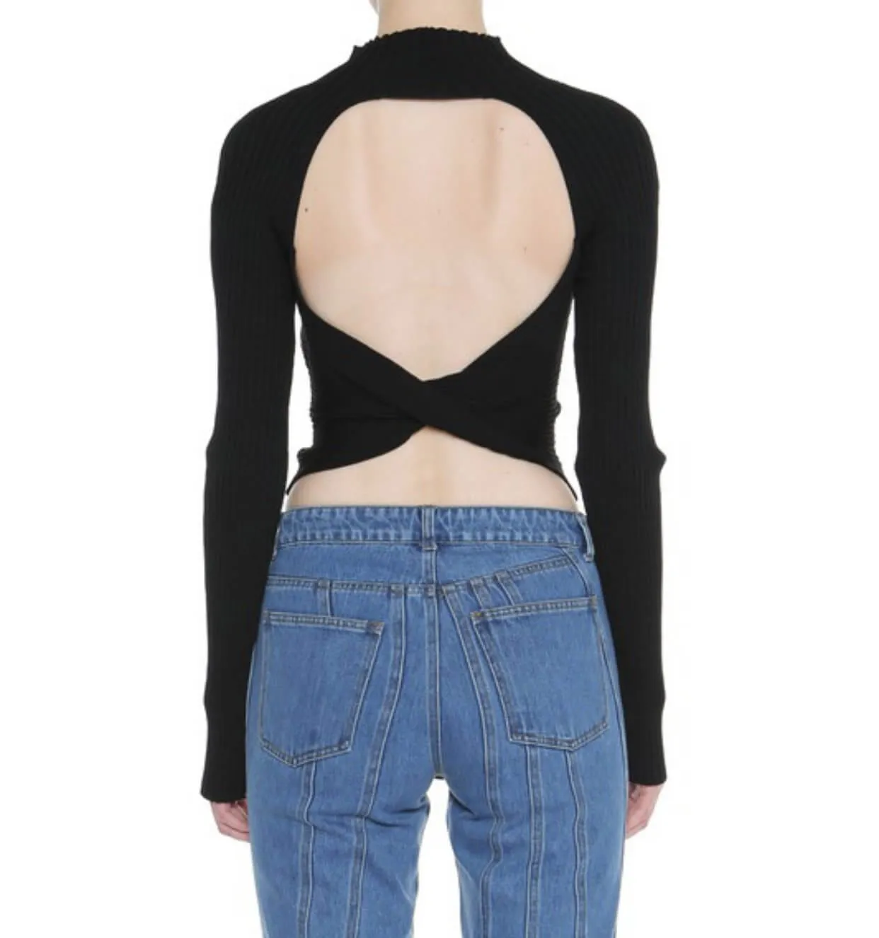 The Gabriella Top: Twisted Open Back Top