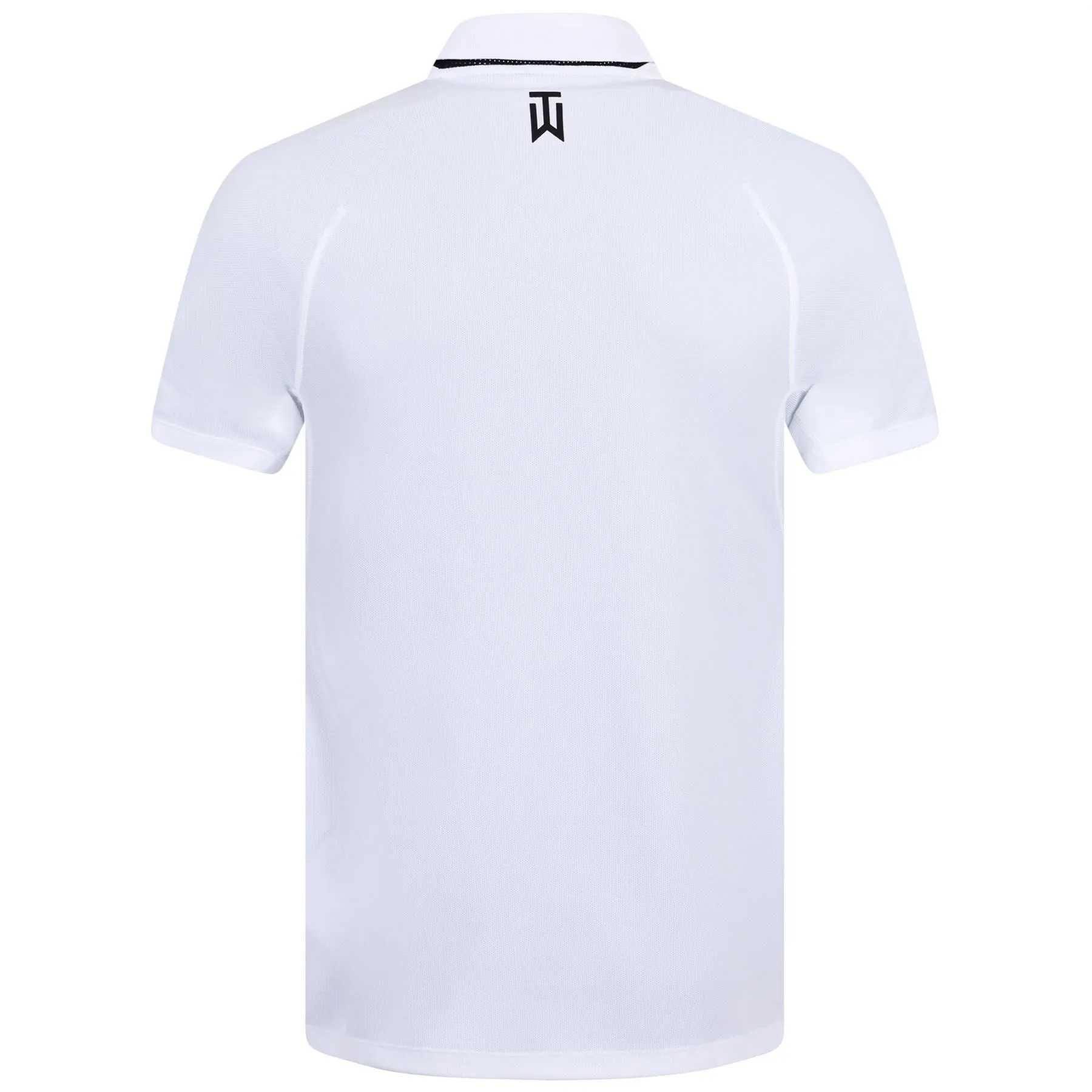 TW Dri-Fit Tech Pique Polo White/White/Black - AW23