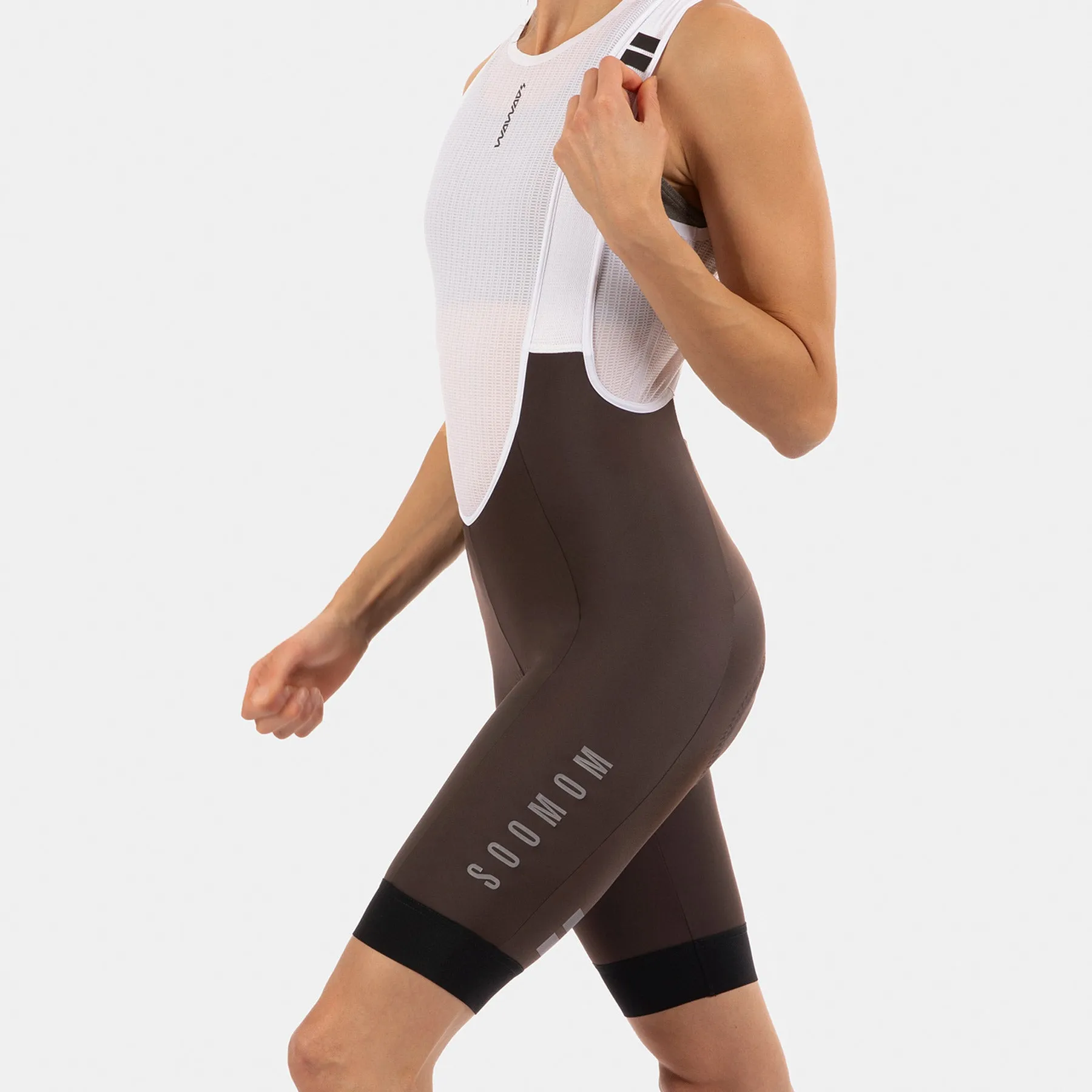 Women‘s Base Classic Bib Shorts - Brown