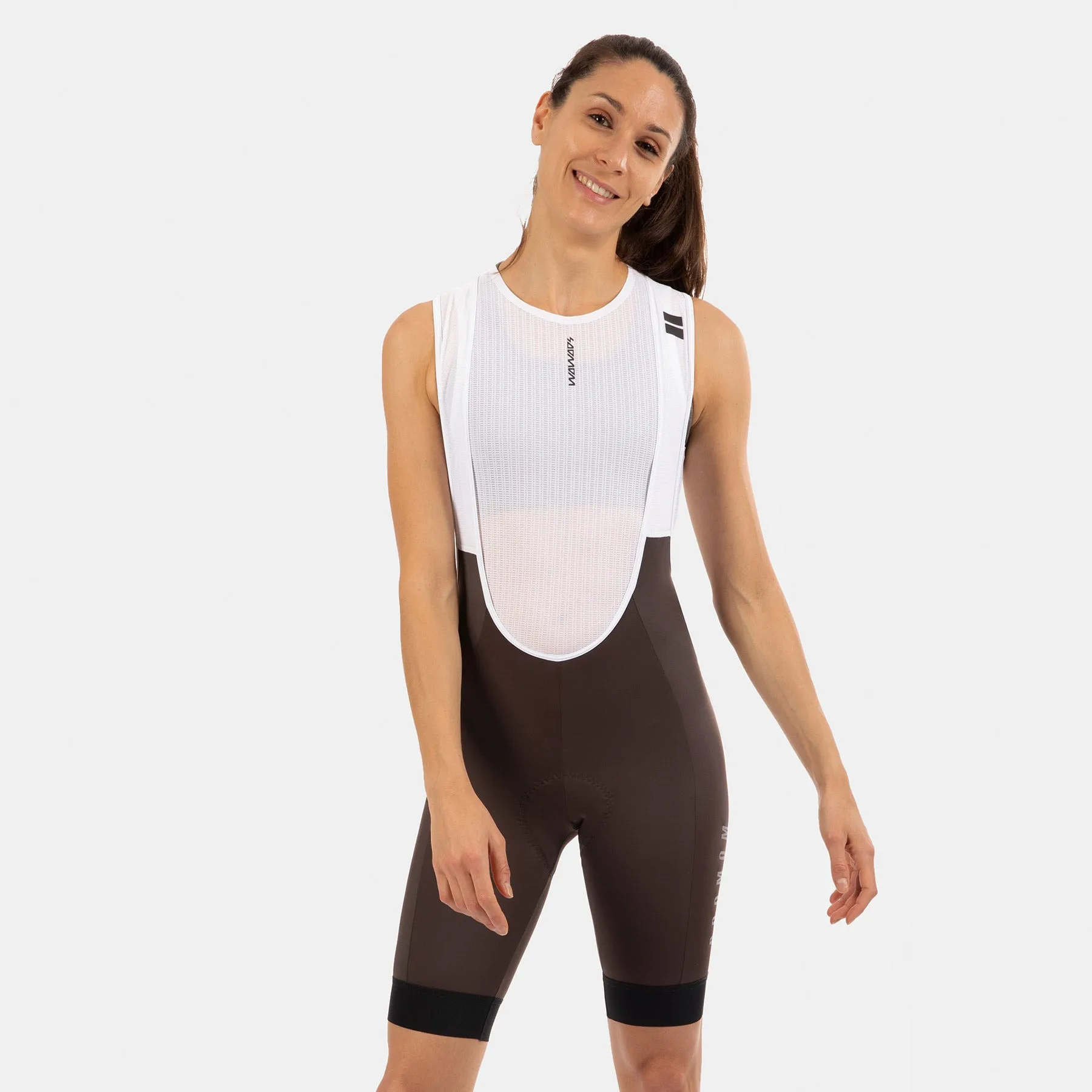 Women‘s Base Classic Bib Shorts - Brown